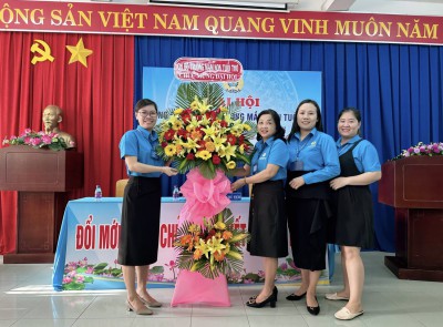 ĐẠI HỘI CÔNG ĐOÀN CƠ SỞ TRƯỜNG MẦM NON TUỔI THƠ
