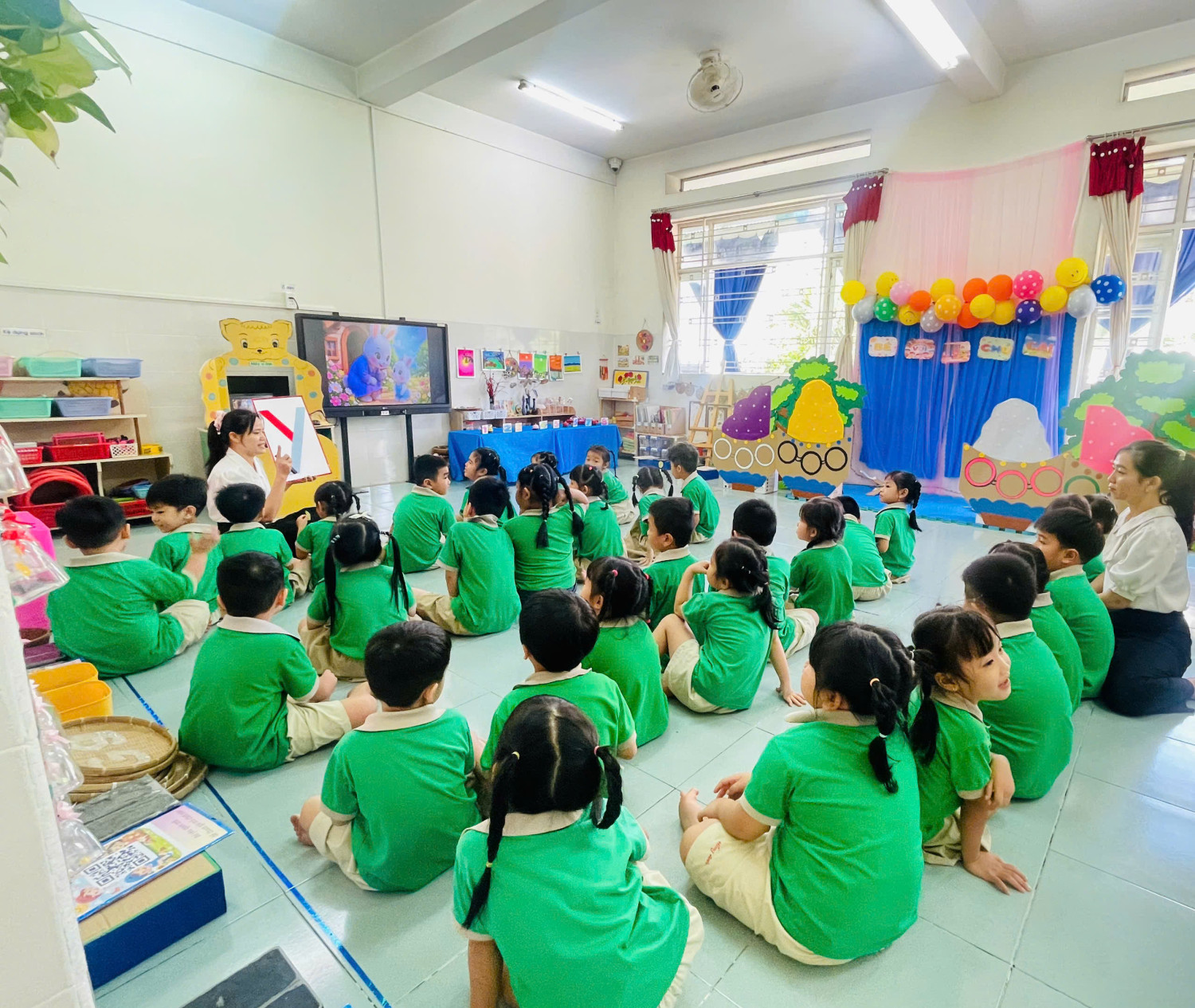 TRƯỜNG MẦM NON TUỔI THƠ THAM GIA HỘI THI GIÁO VIÊN MẦM NON DẠY GIỎI CẤP PHƯỜNG NĂM HỌC 2025–2026