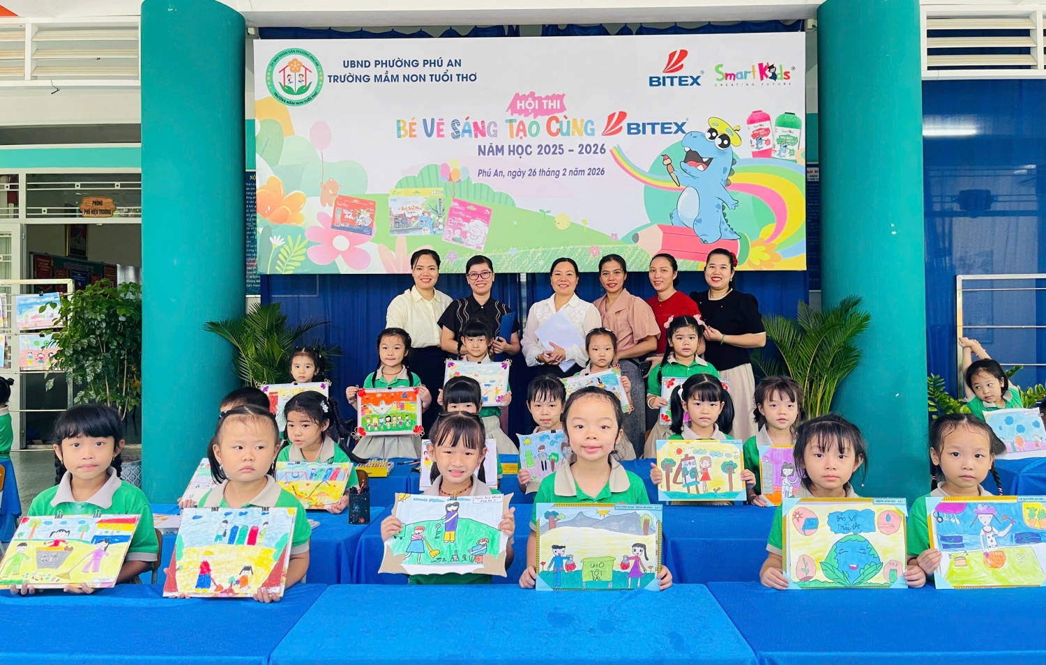 HỘI THI BÉ SÁNG TẠO CÙNG BITEX